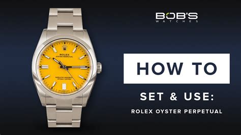 how to adjust time rolex oyster perpetual|rolex watch setting instructions.